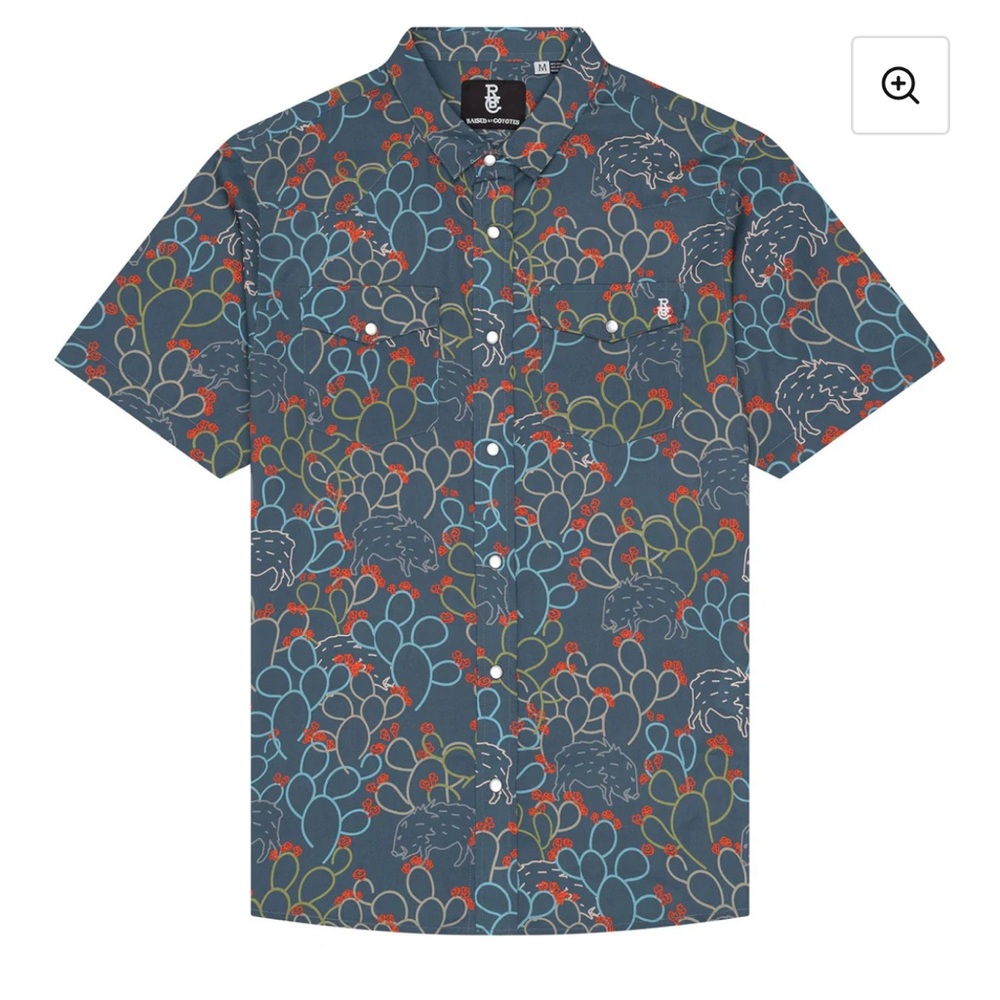 Raised By Coyotes Western Shirt